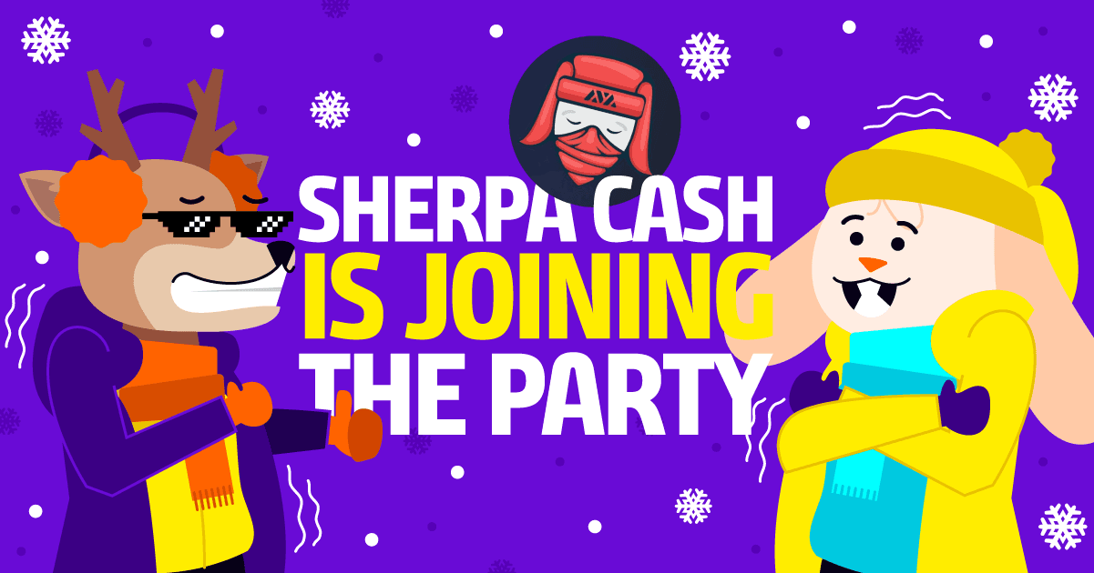 Sherpa Cash is joining the party!